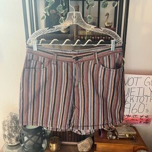 Striped Women's Shorts